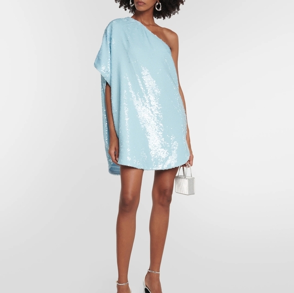 the Frankie Shop Gloria Sequined One-Shoulder Minidress size XS NWT